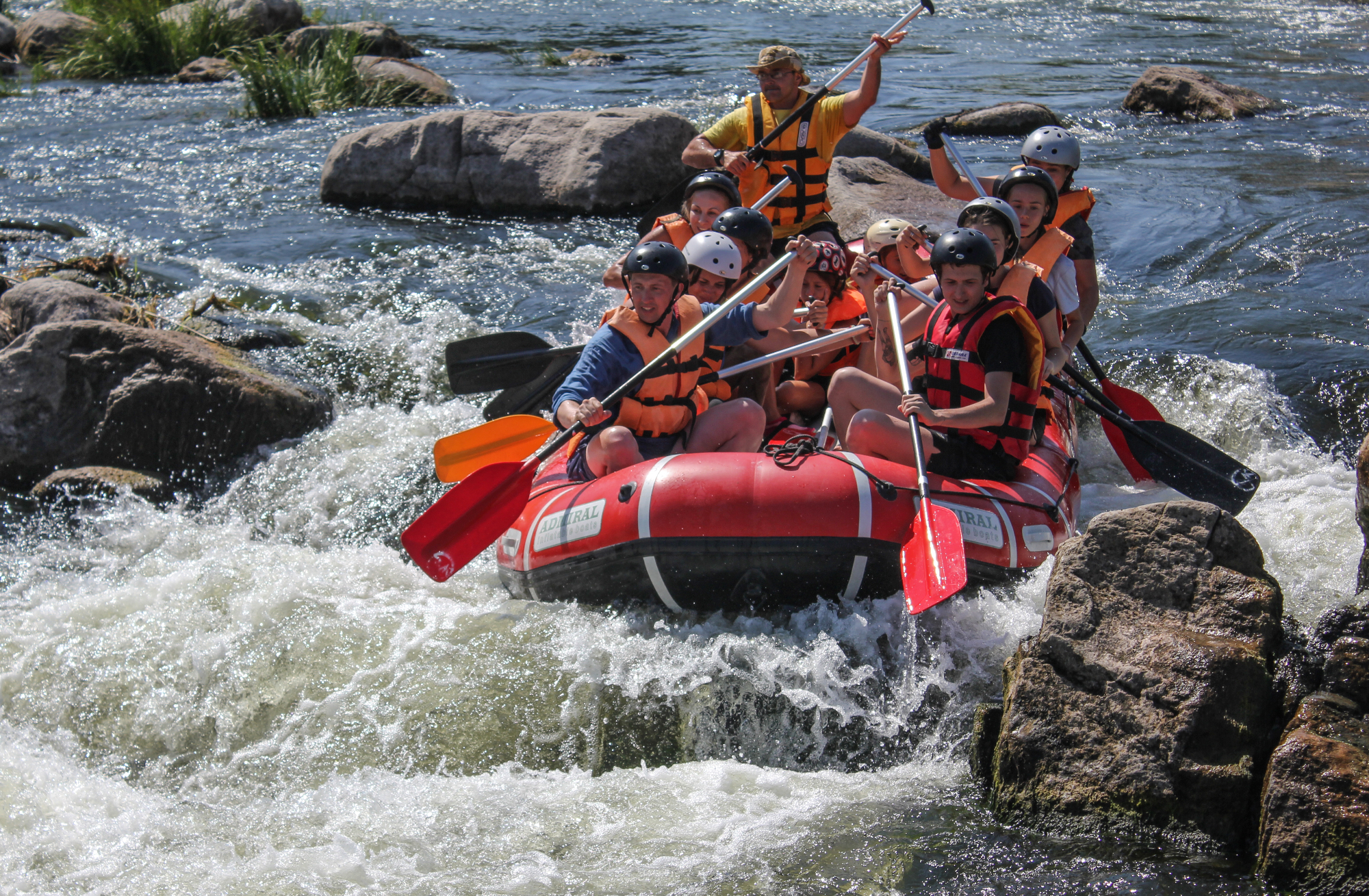 Brzice in Soča rafting