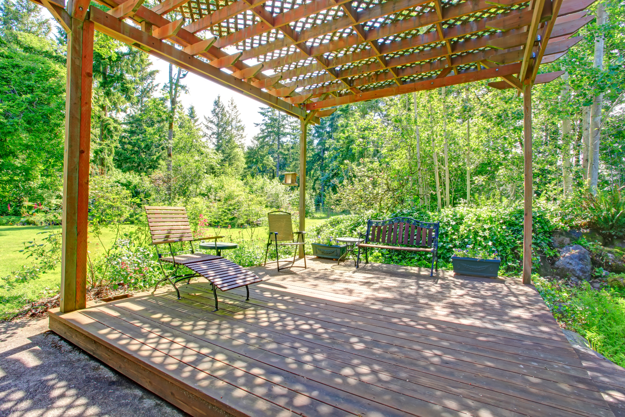 Pergola in uživanje ob prostem času